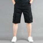 Mens Casual Cargo Shorts with Side Pockets - Image 3