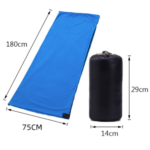 Lightweight Polar Fleece Camping Sleeping Bag - Image 6