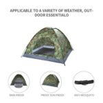3-4 Person Camping Dome Tent Camouflage Tent - Image 2