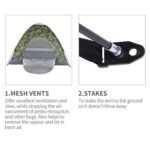 3-4 Person Camping Dome Tent Camouflage Tent - Image 5