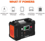 200W 40800mAh Generator Outdoor Portable Energy Power Supply - Image 2